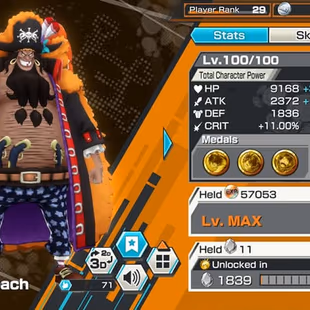 [3937] [IOS+ANDROID] 4 EX - Lucci + Blackbeard + Yamato + Big Mom, 143 Support, Good Medal - Image 3