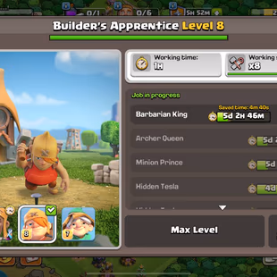 🔥ALL APPRENTICE MAX 💎HEROES MAX -TH 18 -34 EQUIPMENT - 1K GEMS - RENAME 500 - CHEAP - AVAILABLE  - Image 7