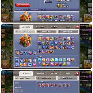 C501-||🔥TH16 FULLY LOADED OLD OBSTACLE🔥|| 11200 GEMS || 20X HEROS SKIN || 1450 CWL MEDEL || EPIX EQUIPMENT FULL MAX || - Image 3