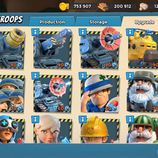 Lv42 - HQ16 - VP 141 - POWER 83 | Sculptor Lv5 (7/7) | Submarine lv6 - 7 GUNBOAT 16| Troop damage +25 - Troop he - Image 5