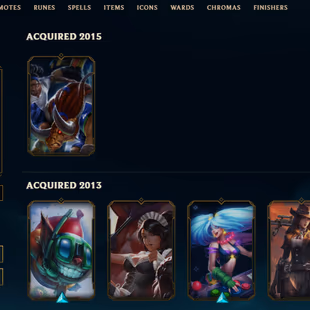 SEVER [ OCE ] - 30 LVL - UNRANK - 15 SKINS - 76 CHAMP [ 1173 BE - 212 RP ] - FULL ACCESS - Image 3