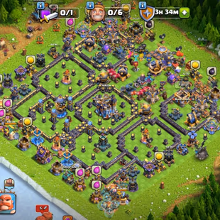 TH 18 ALMOST MAX-XP 236- 5 HERO MAX DK 15-[ 7 EPIC EQUIPMENT MAX-WALLS FUL MAX-DEFENSE MAX-TROPS ALMSOT MAX-NC 500-BEST - Image 2