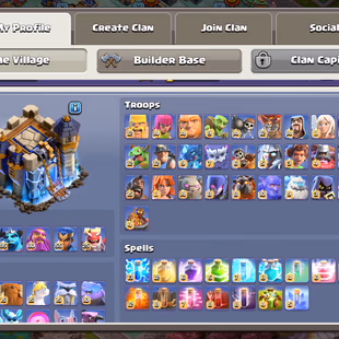 TH 18 FULLY MAX-NOTHING LEFT-XP 263-[ 9 EPIC EQUIPMENT MAX-ALL HERO MAX-COSMIC SCENERY-NC YES-WAR STARS 4484-BEST DEAL - Image 5