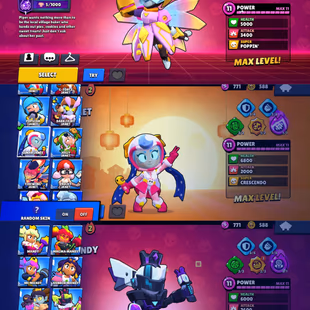 🔥 WEREWOLF LEON | 101.585 TROPHY 🏆 | 100 BRAWLERS | 93 MAXED BRAWLERS | 451 SKINS | FULL MAIL ACCESS | 82 HYPERCHARGED - Image 8