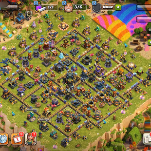 🔥INSTANT DELIVERY - 3K GEMS - DEFS MAX - TH:17 - Lvl:244🔥 - BK:92 - AQ:100 - PC:74 - GW:75 - RC:47 -BEST SELECT - Image 2