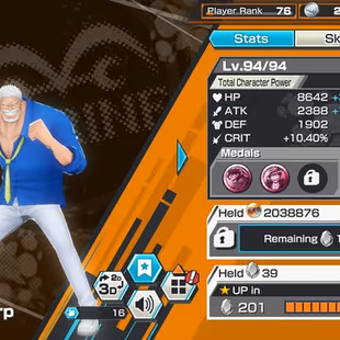 [4145] [IOS+ANDROID] 15 EX - HB 62 - Garp + Saturn + 3 Shanks + Luffy Blue + Lucci + Roger + Whitebeard + Akainu + Luffy - Image 7