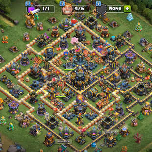 🔥TH 17 DEFENSE MAX🔥XP 203-HERO 92-92-58-45-EPIC SB[MAX] EB[MAX] AF 26 FB 26 RS 26 FA 20 GG 23-NC FREE-435 MEDALS - Image 2