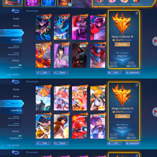 Mega III  2x Legend  4x Collector  Gus Semi Set  Fanny Semi Set  Clint Semi Set  Fanny Angela Guinevere Lesley Ruby - Image 1