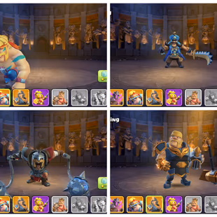 🔥[ 20584 GEMS]🔥TH 18 CLOSE TO MAX || BK 105 AQ 105 MP 95 GW 80 RC 55 DD 12 || BEST EPIC EQUIPMENT || NC FREE || BH MAX - Image 6