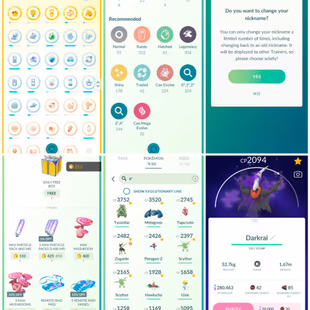 🛑[MG] LEVEL 53 | TEAM INSTINCT | TOTAL POKEMON 700 | 178 SHINY | 304 LEGENDARY | 23 MYTHIC | 2023 YEAR |17506217 XP - Image 8