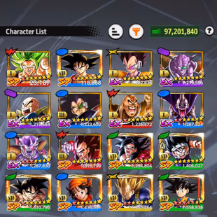 D874-IOS+Android-Meta-9 UL(SS4 Goku+SS4 Vegeta+SS4 Gogeta+Zamasu+SS Goku)+38 Legends+Vip Equi+SS2 Gohan 10 Red Star+Goku - Image 7