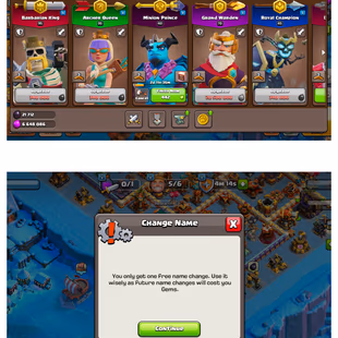 TH16 Max Account  Heroes 95!95!48!70!45!7 | 3 Epics Maxed | Loaded Magic Items | 900 CWL Medals - Image 5