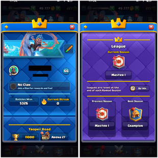 KT15 || LEVEL 66 || 11K TROPHIES || 52 CARDS LVL 14 || 17 CARDS LVL 15 || 7 CARDS LVL 16 || 23 EVOLUTION || INSTANT - Image 2