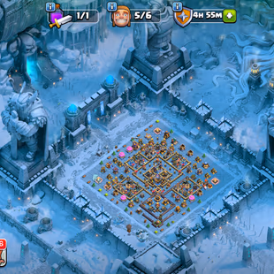 🔥TH 18 ALMOST MAX-XP 254-[ 8 EPIC EQUIPMENT MAX-HERO MAX-DEFENSE MAX-NC YES-3 BUILDER HELPER MAX-FROST SCENERY AND SKIN - Image 3
