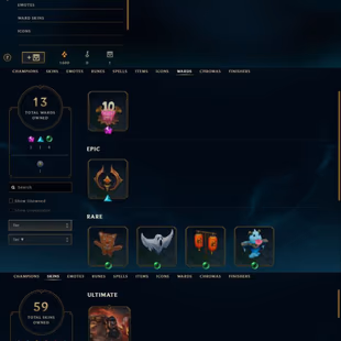 EUNE - Unranked - 59 Skin - Level 106 - OE 1600 - BE 11.5k - RP25 - Champion 94 - 4Shards - 1 Chest - Code1402 - Image 4