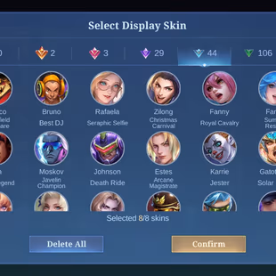 MLBB | ZENN The Ruller | LVL 64 | M5 M7 PRIME YU ZHONG & GRANGER | ANNUAL STAR HAYABUSA | HERO 101 | SKINS 195 | MAX EMB - Image 8