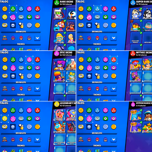 🔥PREMIUM 50K TROPHY🔥 30X MAX BRAWLER | 22X HYPERCHARGE | 262 SKINS | 93X RARE SKINS | CHECK PHOTOS | INSTANT DELIVERY  - Image 5