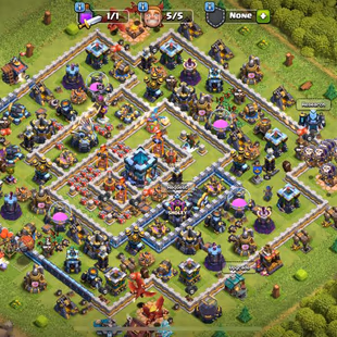 🇺🇸MAX TH13 ACCOUNT 🎯172XP | HEROES 51-50-45-35-15 | MAX EQUIPMENT | READY FOR TH14 | MAX BUILDER BASE | FRESH MAIL |  - Image 1
