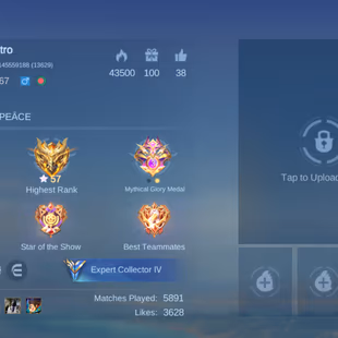 🔥129 Skins🔥 Level 67! Exquisite 1! Deluxe 15! Exceptional 25! Mythic Glory 57! High Level! Rare Account! - Image 3