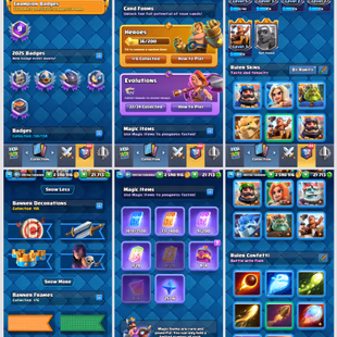 🔥RAREST - 21713 GEMS 💎 [] RARE 149 EMOTES [] XP 81 [] 11683 TROPHIES | 29 LVL16 | 101 LVL15 | 121 LVL 14 | INSTANT - Image 4