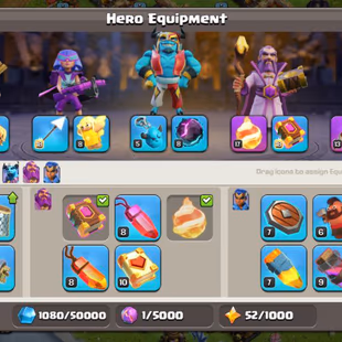 🔥RARE RED GIFTS 💎 TH 17 - 45-77-41-46-31 HERO - RENAME 1K - 1200 GEMS - GOOD DECORATION - BH 10 - AVAILABLE  - Image 4