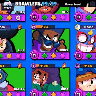 RARE-METEORIC 🎄 84K TROPHY-375X SKINS 🎄 HUGE RARE SKINS | 99/99 BRAWLER | ALL BRAWLER MAX | 63X HYPER | DELIVERY INSTA - Image 5
