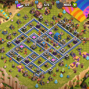 TH12 FULL MAX || FULL MAX BUILDER BASE || FREE NAME CHANGE || LEGENDARY SCENERY|| DRAGON DASH 300 || INSTANT DELIVERY  - Image 1