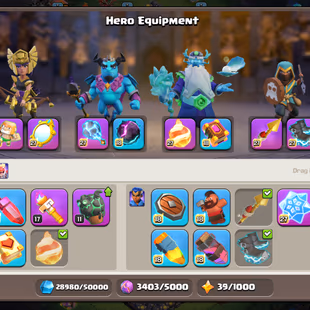 🌟FULL MAX PROFILE 🌟TH-18 MAX DEFENCE | 6400 WS | 25k L.TOPHY | 11X EPIC MAXED | HIGH XP 289  | 200 WALLS MAXED - Image 7