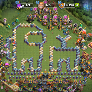 🚀SUPER TH 17🚀HEROS LVL50-61-41-35-25-10 | 400 PLUS CWL MEDALS | EPIC EQUIPMENTS | NC AT 1000 GEMS | - Image 2