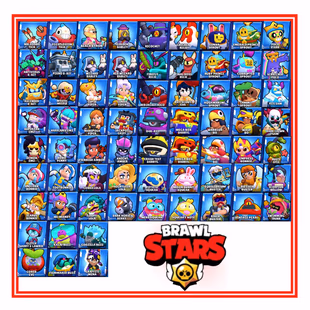 [ RARE OG SKINS ]  71K TROPHIES || 101/101 BRAWLERS || 43 MAX || 37 HYPERCHARGED || 290 PREMIUM SKINS || INSTANT  - Image 7