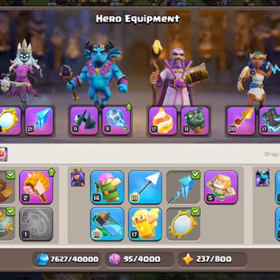 Th18 | Hero-66-100-31-50 | Equipment-13-Epic Almost Max | Wall Defence Almost Max | XP-210 | NC-Yes | BEST-DEAL  - Image 5