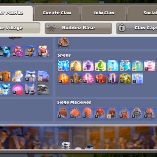 🌟BEST OFFER🌟9000 GEMS TH 18 BLACK DEFENCE | HERO 100/102/88/75/50/8 | 15 EPIC 10 EPIC ALMOST MAX BUILDER BASE FULL MAX - Image 5