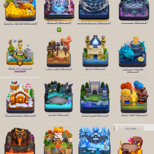 RARE TH9||2440 WS||LEAGUE HERO KING,QUEEN SKIN||16 PAID TOP SCENERY||28 HERO SKINS||4 EPIC MAX||3 PAID BUILDRBASE SCENRY - Image 5