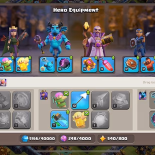 🎯LOW PRICE TH14🇺🇸 XP153 HEROES 62-64-51-51-29 FREE NC CWL946 STRONG EQUIPMENT FULL ACCESS - Image 7