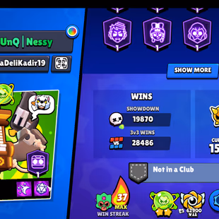 RAREST | ALL BUFFIES-48 | ALL SKINS-[760] | 98K TROPHY | ALIEN FAME III | 100/100 BRAWLER | ALL MAX-ALL HYPER | 1648-PIN - Image 4