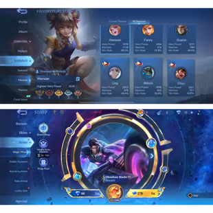 MOONTON | LV 163 | RECALL SEAL OF ANVIL CRAWLERS | ANNUAL HAYA - LUCKYBOX KARRIE + ZHASK | HERO 131 | SKIN 332 | BP 592K - Image 4