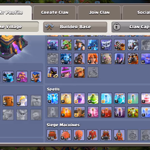 FULLY MAX TH14 [ HEROES 80-80-55-55-30 ] RARE SKINS!! SB-17 SnB-17 GG-10 MM-20 FA-14 AF-14 FB-10 LP-11 RS-10 LEGENDARY  - Image 3