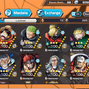 BR664-IOS+Android-Hyber 45+10 Ex(Gear 5 v2+Garp Skin+Saturn+Sabo+Kuzan+Akainu Skin+Snake+Roger v2)+Good Medal+Sup 162+Ma - Image 3