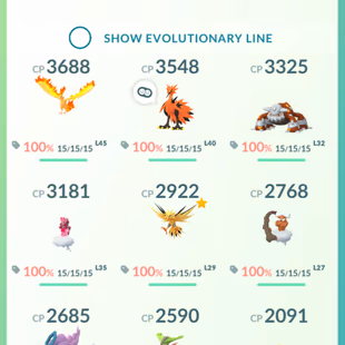 Level 71 Pokemon Go Account | 9 Hundo Legendaries | 179 Shiny  - Image 7