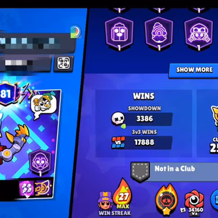 90K | FULL MAXED 98 P11 | 81 PRESTIGE | METEORIC FAME 1 | 90 TITLES | 81 HYPERCHARGES | 13 BUFFIES | 2 BRAWLER KEYS - Image 5