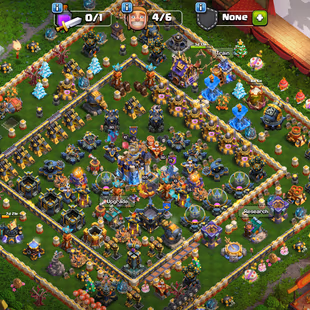 LEAGUE SKINS | TH18 CLOSE MAX | 20X SKINS | GG-MX!SB-MX!MM-MX!FA-MX!EB-MX | HERO-105-105-80-80-55 | 228-XP | LEGEE HIT - Image 1