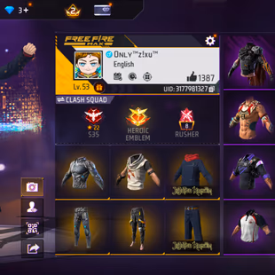 LVL 53 | SUKUNA ITADORI BUNDLE | 19 MYTHIC GUNS | PRIME 2 | OLD EMOTES | INSTANT DELIVERY - Image 2