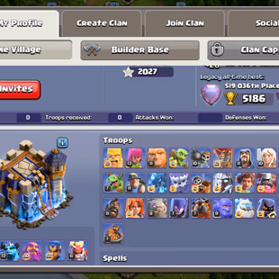 🔥EPIC EQUIPMENT SB-MAX!FB-MAX!GG-26!EB-26🔥XP 228!TH 18 NEAR MAX!HERO-80-105-72-80-55!VERY STRONG DEFENCE!GREAT TROOPS - Image 3