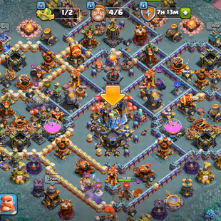 Th18 | Hero-82-87-56-44 | Equipment-11-Epic Almost Max | XP-190 | Defence Wall Almost Max | NC-Yes | BEST-DEAL - Image 2