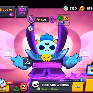 MATCHERINO PIN | 326 SKINS | 70.300 TROPHY | 99 BRAWLERS | 48 HYPERCHARGED | 48 MAXED BRAWLERS | 1 BUFFIES - Image 1