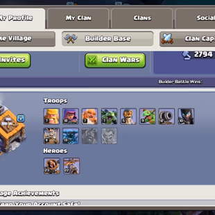 TH 13 Max l Rename FREE l Heroes 75 75 50 50 25 23 22 l Scenery And More Items l Heo Equipment l Best Cheap Price  - Image 7