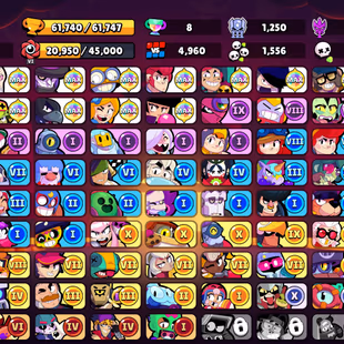 🌟12 MYTHIC SKINS🌟264 SKINS | 61.700 TROPHY | 94 BRAWLERS | 14 HYPERCHARGED | 19 MAXED BRAWLERS | 6 BUFFIES - Image 4