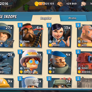 Lv59 - HQ23 - VP 896 - POWER 1392 | Sculptor Lv8 (10/10) | Submarine lv10 - 8 GUNBOAT 23| Troop damage +31 - Tro - Image 4