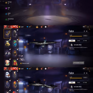 iOS/Android (Global) - Level 60 - Set 138 - Emote 18 - Pet 26 - Weapon 171 - Artifact 4 - Mythic 20 - Epic 39 - Diamond  - Image 4