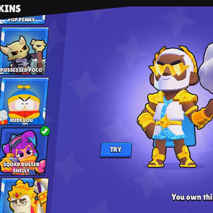 Trophy 76K | 36x Max Win Streak | 3vs3 - 20K | All Brawlers Available (77x Max) Skin's- 250 Plus | Few Title's | Safest - Image 8